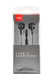 Гарнітура Ergo VM-730 Type-C Black (VM-730K) - мініатюра 2