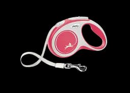 Повідець-рулетка Flexi New Comfort S, для собак до 15 кг, стрічка 5 м, червоний (CF10T5.251.R.20)
