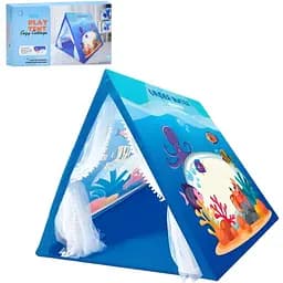 Дитячий ігровий намет Intex MR 1268(2) з малюнками морських рибок для веселих ігор (120x120x105 см)