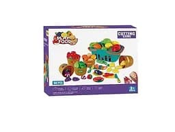 Продукты на липучках SC 068, 68 элементов, сортер по цветам и видам продуктов, в коробке (6983509404323)