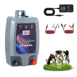 12 В, генератор для ограждения, выходная мощность 1,5 Дж, пиковая мощность 5 кВ, дальность 5 км, зарядное устройство для ограждения, выс