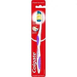 Зубна щітка Colgate Classic Clean 2 шт. фіолетова