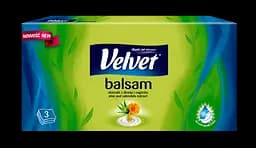 Серветки Velvet Бальзам Алоє та календула, тришарові, 70 шт. (3200016)