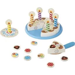 Деревянный игровой набор Melissa&Doug День рождения-торт (MD10511)