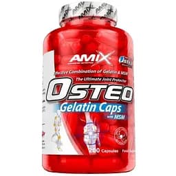 Комплекс для суглобів Amix OsteoGelatine + MSM колаген 200 капсул