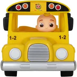 Ігровий набір CoComelon Feature Vehicle Жовтий шкільний Автобус зі звуком (CMW0015) - мініатюра 6