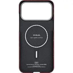 Чохол Pitaka Ultra-Slim Monogram для Apple iPhone 17 Pro Gold/Red (KI1702PTK) [157998] - мініатюра 4
