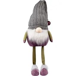 Новорічна м'яка іграшка Novogod'ko Гном із дзвіночком на ковпаку 65 см (974628)
