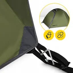 Намет туристичний Mountain Goat Prime Duo 2-місний Olive (P-5905973406567) - мініатюра 7