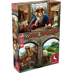 Настільна гра Pegasus Spiele Ганзейський союз: Повне видання (Hansa Teutonica Big Box) (англ., нім.) (PS029)