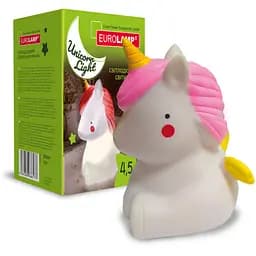 Світильник-нічник Eurolamp LED Unicorn Light 4.5W 2700K 1.6V батарейки 3xLR44 (120)