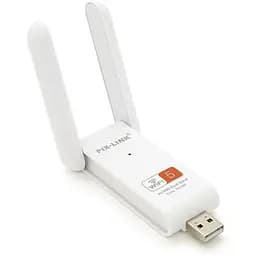 Бездротовий мережевий адаптер Wi-Fi-USB Merlion LV-UAC03D, RTL8811CU, з 2-ма антенами 10см, 802.11bgn, 600MB, 2.4 GHz, Blister - мініатюра 2