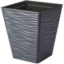 Горщик для квітів Form-Plastic Sahara квадро-40 41 л антрацит (3940-014)