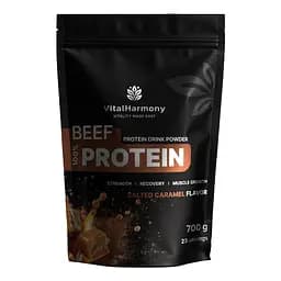 Яловичий гідролізат VitalHarmony Beef Protein, 700 грам - Солона карамель