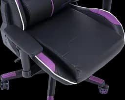 Геймерське крісло GT Racer чорне з фіолетовим (X-2528 Black/Purple) - мініатюра 12