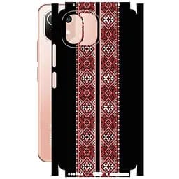 Захисна плівка StatusSKIN для Xiaomi 11 lite 5G NE 2021 Корпус Вініл Вишиванка 3