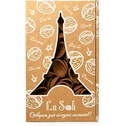 Печиво La Sofi скорлупки Горішки зі смаком шоколаду 305 г