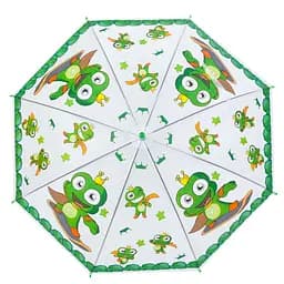 Дитяча парасолька "Жаба" Bambi MK 5793(Green) довжина 65,5 см, тростина 60 см, діаметр 84 см