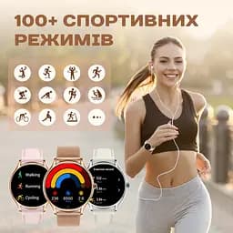 Годинник Smart Milano Gold Rubber, 2 ремінця - мініатюра 5