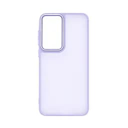 Противоударный чехол для Samsung Galaxy S24 FE 5G (SM-S721), Frame, фиолетовый, панель-накладка, термополиуретан TPU + поликарбонат PC, защита всего корпуса, защита кнопок и камеры, устойчив к деформациям, ArmorStandart (ARM89965)