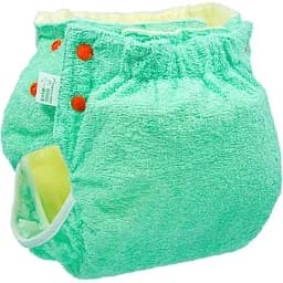 Подгузник трикотажный Эко Пупс Active Classic 5 (12-17 кг), с вкладышем Abso Maxi, зеленый, 1 шт.