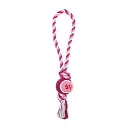 Игрушка для собак Misoko&Co Теннисный мяч с ручкой. pink. 35 cm