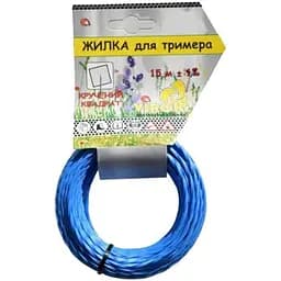 Жилка тримера Virok Кручений квадрат діаметр 3.0 мм довжина 15 м (10V015)