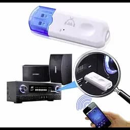 Bluetooth приймач аудіо адаптер Pix-Link USB Bluetooth White (15262) - мініатюра 4