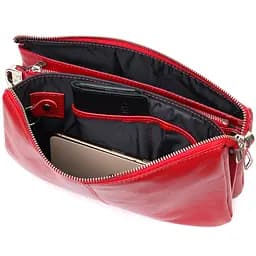 Шкіряна жіноча сумка Grande Pelle 26х15.5х3 см sum0023602 - мініатюра 7