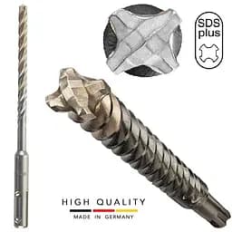 Бур SDS Plus 10.0х210 мм, QUAD SPEEDHAMMER, Irwin