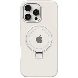 Чехол Epik Silicone Case Full Protective with Ring для Apple iPhone 16 Pro 6.3 White