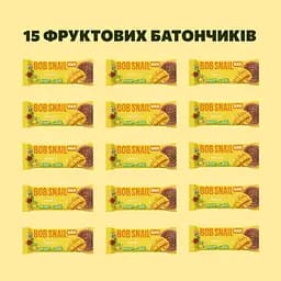 Уцінка. Набір фруктових батончиків Bob Snail Манго 35 г х 15 шт.  - мініатюра 3