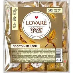 Чай Lovare Golden Ceylon 50 пак. 100 г