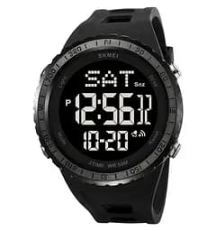 Годинник чоловічий наручний спортивний Skmei 2192 (Чорний з чорним)