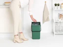 Відро для сміття Brabantia Sort&Go, 25 л, темно-зелений (129964) - мініатюра 5