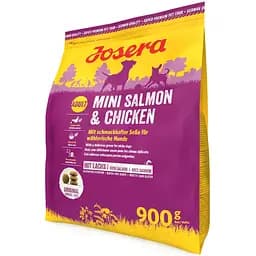 Сухой корм Josera Mini Salmon & Chicken для взрослых собак малых пород 900 г