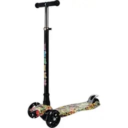 Самокат детский iTrike Maxi JR3-055-3-WP34 с подсветкой