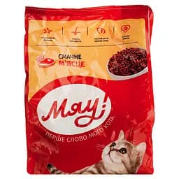 Сухой корм для кошек Мяу с мясом 300 г (B1210120)
