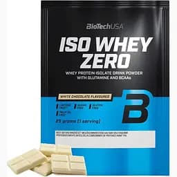 Протеїн BiotechUSA Iso Whey Zero Lactose Free White Chocolate 25 г