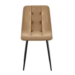 Стілець TED New Dark Beige Velvet - мініатюра 4