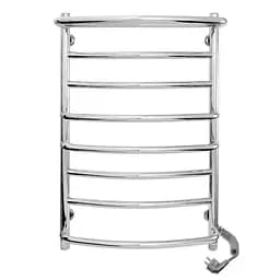 Электрический полотенцесушитель Laris Евромикс П8 500x800 Е с полкой сенсор S3 правый 73207693, Хром, Правое, Электронный