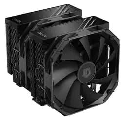 Кулер для процесора ID-Cooling FROZN A720 Black, 2x140 мм, 7 теплових трубок, алюміній/мідь, Intel: 2066, 2011, 1700, 1200, 1150, 1151, 1155, 1156, AMD: AM4/AM5, 163х153х140 мм, 4-pin PWM, до 300 Вт - мініатюра 2