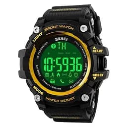 Наручний чоловічий годинник Skmei 1278 Black (12355) - мініатюра 2