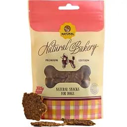 Ласощі для собак Natural печиво з яловичиною бататом та кіноа 100 г