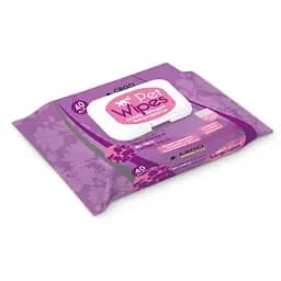 Салфетки гигиенические для кошек с органической мальвой Croci ORGANIC MAUVE BIO 40 шт/уп