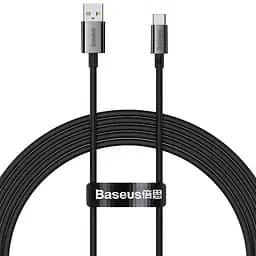 Дата кабель Baseus Superior Series USB to Type-C 100W (2m) (P103201) Cluster Black