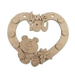 Заготовка для декорирования "Love you-3" Fabrika Decoru FDPO-133