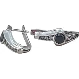 Серебряные серьги Агни Диза с фианитами. 2919Р