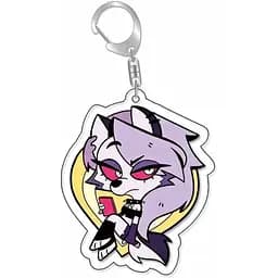 Брелок акриловий Пекельний Бос Луна Helluva Boss Loona 5 см