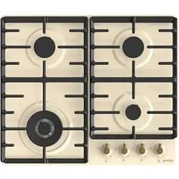 Варильна поверхня Gorenje газова, 60см, чавун, бежевий